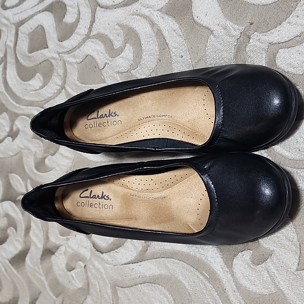 Womens Clark short heels 6